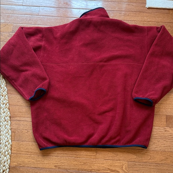 Patagonia 🌲 Synchilla Fleece Pullover with Navy Trim size large - Picture 12 of 12